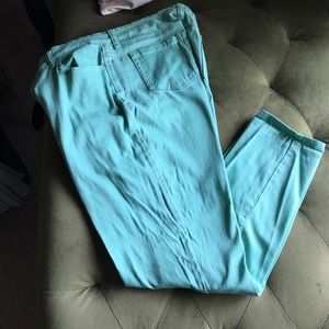 Style & Co. Green Denim Jeans